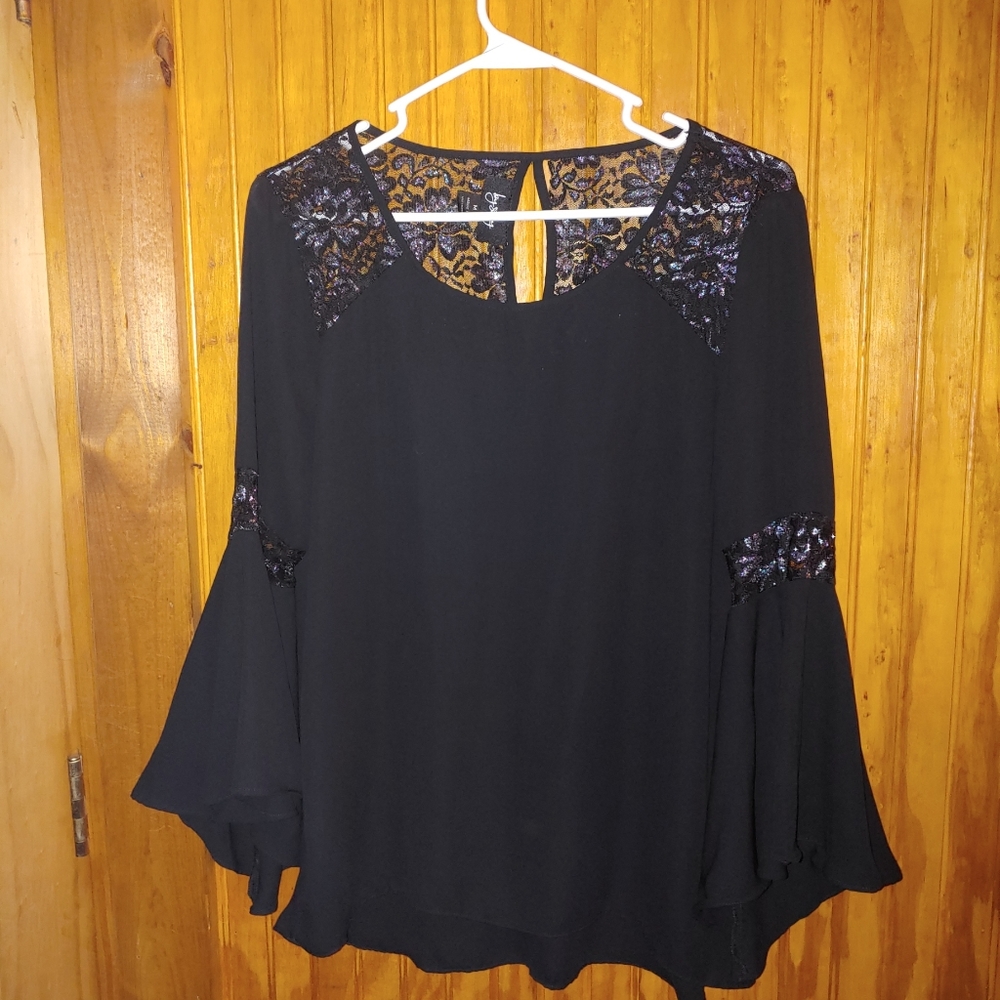 Black dressy top by by by.11